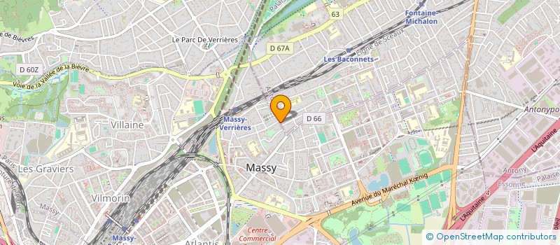 localisation de l'entreprise HOLDWINE à ANTONY