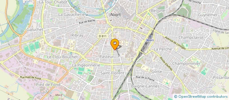 localisation de l'entreprise HOLE IN ONE SAS  BORDEAUX