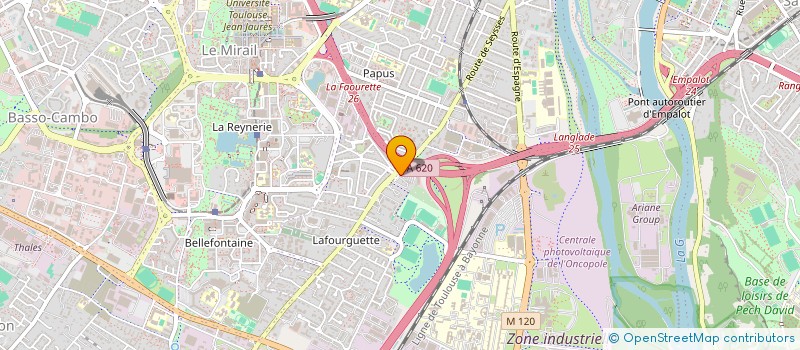 localisation de l'entreprise HOLEINONE  GRATENTOUR