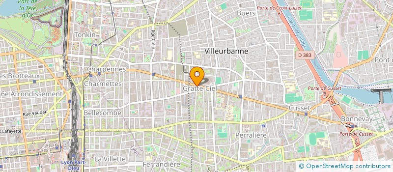 localisation de l'entreprise HOLEN  VILLEURBANNE