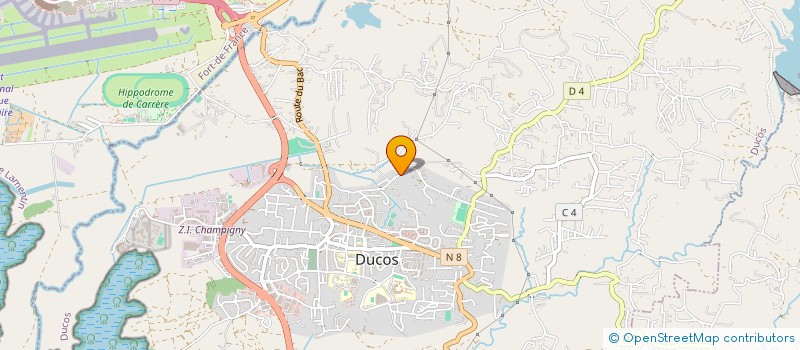 localisation de l'entreprise HOLEO à DUCOS
