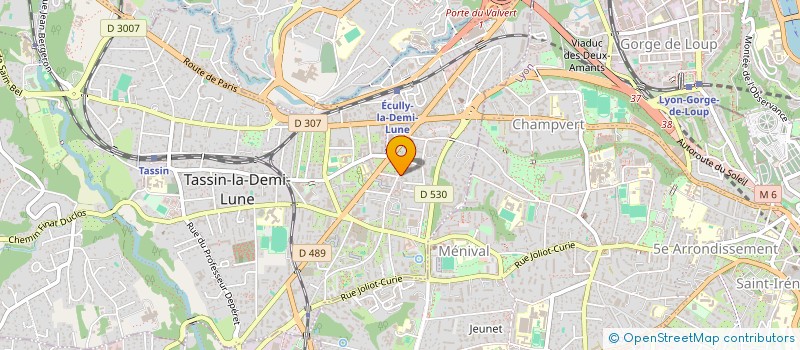 localisation de l'entreprise HOLESHOT  TASSIN-LA-DEMI-LUNE