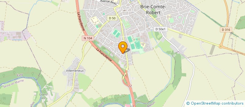 localisation de l'entreprise HOLESHOT IMMO  BRIE-COMTE-ROBERT