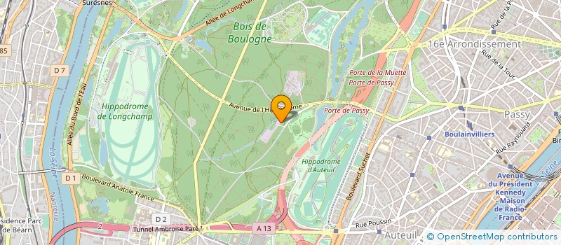 localisation de l'entreprise HOLFI à PARIS