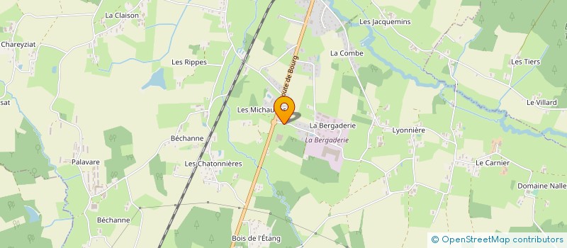 localisation de l'entreprise HOLFIDU à SAINT-ETIENNE-DU-BOIS