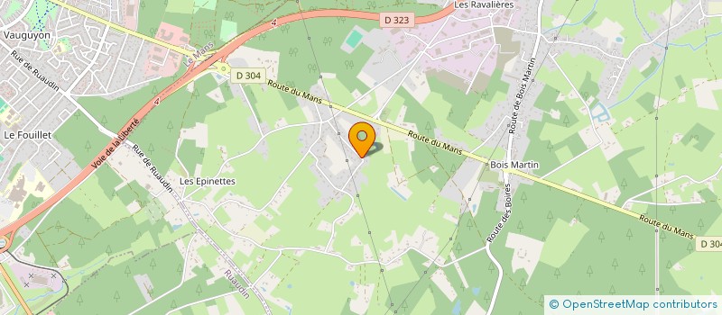 localisation de l'entreprise HOLFIGA à CHANGE