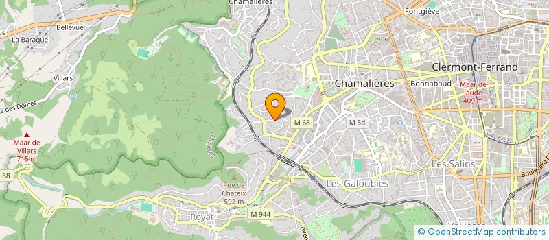 localisation de l'entreprise HOLFIM  SAINT-TROPEZ
