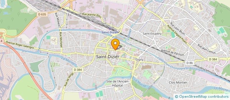 localisation de l'entreprise HOLGADO à SAINT-DIZIER