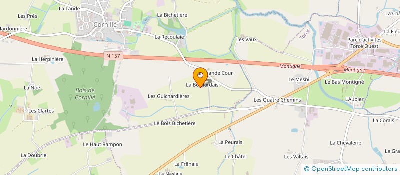 localisation de l'entreprise HOLGING GAILLARD  SAINT-DIDIER