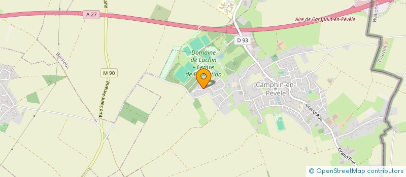 localisation de l'entreprise HOLI à CAMPHIN-EN-PEVELE