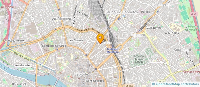 localisation de l'entreprise HOLI GROUP à TOULOUSE