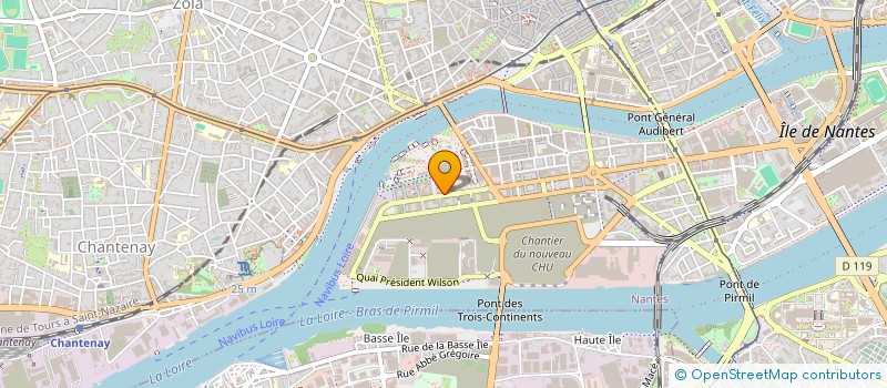 localisation de l'entreprise HOLIDAY à NANTES