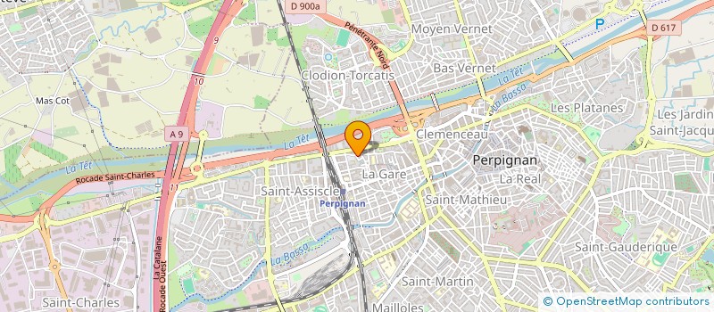 localisation de l'entreprise HOLIDAY ASSISTANT  PERPIGNAN