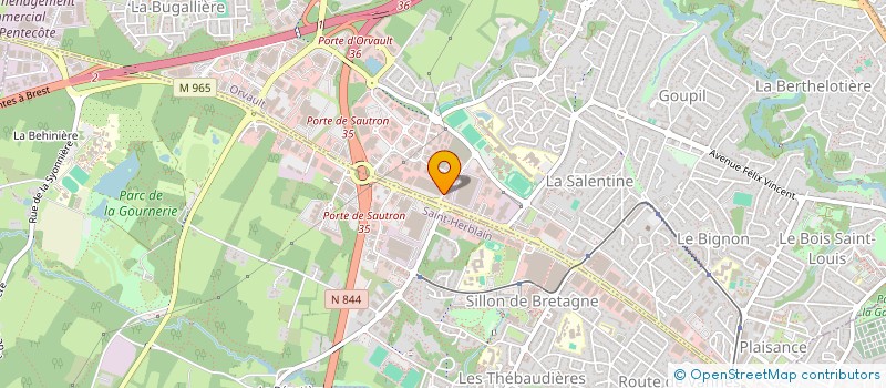 localisation de l'entreprise HOLIDAY INVESTMENTS FRANCE à ORVAULT