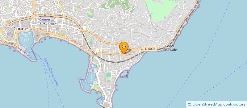 localisation de l'entreprise HOLIDAY VILLA SERVICES à CANNES