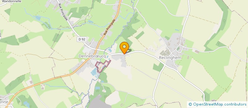 localisation de l'entreprise HOLIDAY VILLAGE  RECLINGHEM