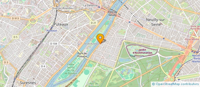 localisation de l'entreprise HOLIDAYS PRODUCTION PARIS  NEUILLY-SUR-SEINE