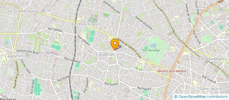 localisation de l'entreprise HOLIFORM à BORDEAUX