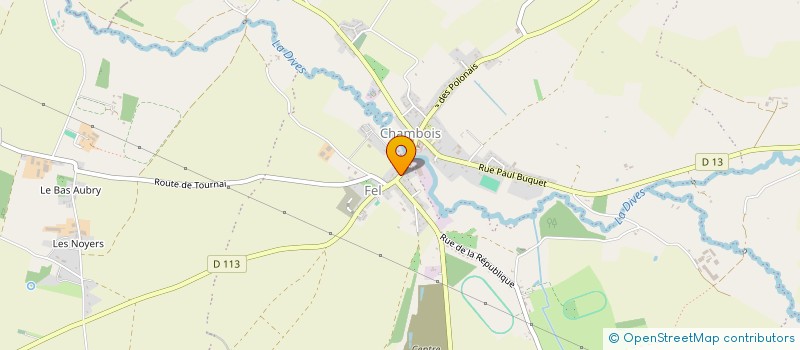 localisation de l'entreprise HOLIN FAMILY à GOUFFERN EN AUGE