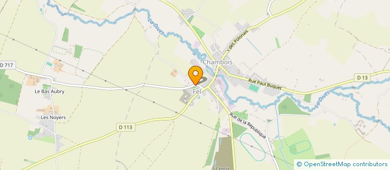 localisation de l'entreprise HOLIN-MERLIN PEINTURE à GOUFFERN EN AUGE