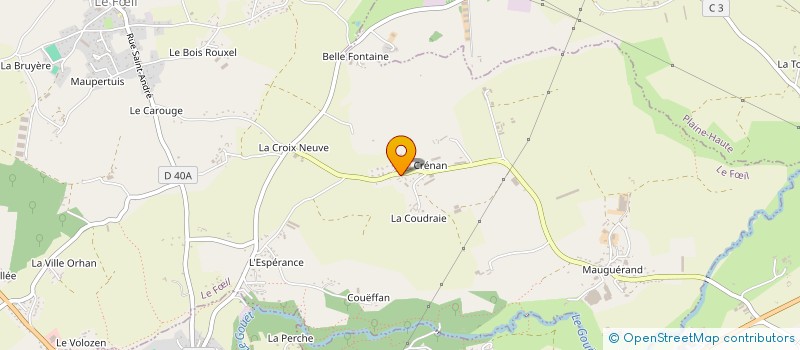 localisation de l'entreprise HOLING CORBEL THIBAULT  LE FIL