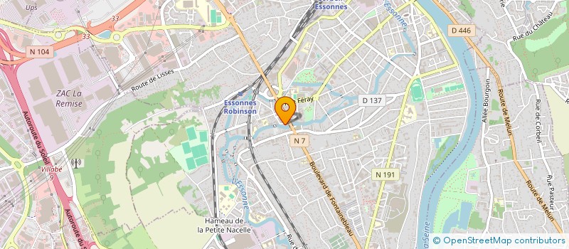 localisation de l'entreprise HOLIPHINETTE PROPRETE ET SERVICES ASSOCIES à CORBEIL-ESSONNES