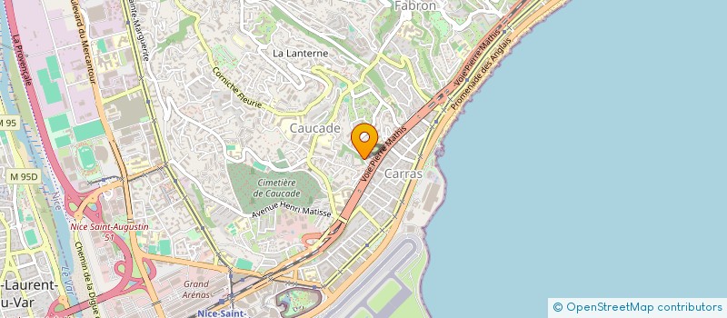 localisation de l'entreprise HOLIS à NICE