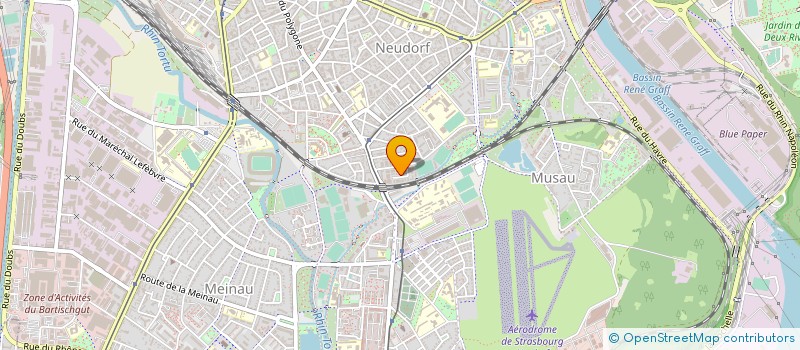 localisation de l'entreprise HOLISME SERVICES FRANCE à STRASBOURG