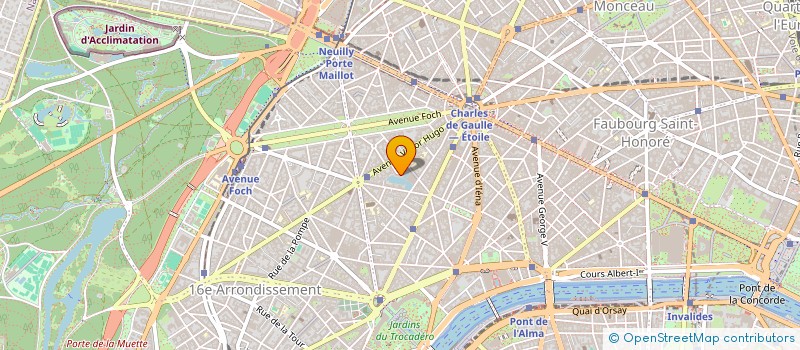 localisation de l'entreprise HOLISTIC AND INTEGRATIVE HEALTH RESEARCH INSTITUTE  PARIS