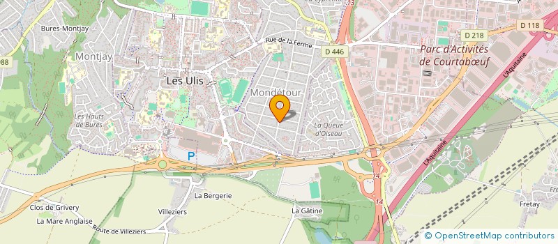 localisation de l'entreprise HOLISTIC INFORMATION TECHNOLOGY SOLUTION à ORSAY