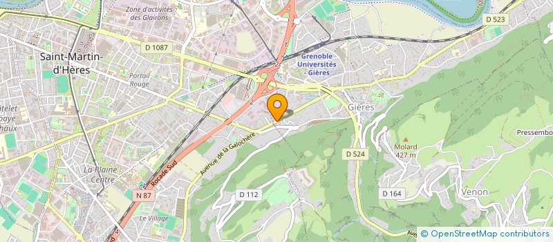 localisation de l'entreprise HOLISTIC PATRIMOINE ET CONSEIL  GIERES