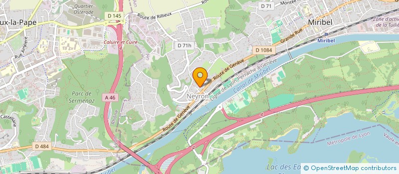 localisation de l'entreprise HOLISTIC SECURITE à NEYRON