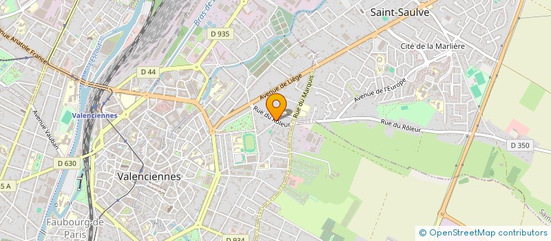 localisation de l'entreprise HOLISTICARE à VALENCIENNES
