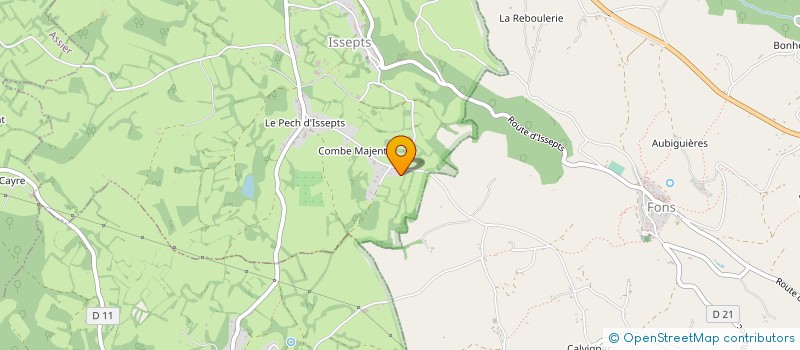 localisation de l'entreprise HOLISTIE à ISSEPTS