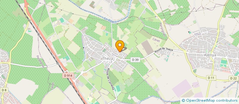 localisation de l'entreprise HOLISTIQUE SOLUTION  THEZA