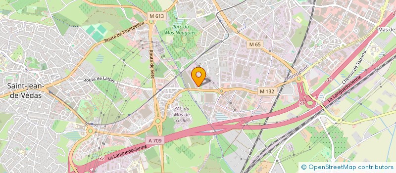 localisation de l'entreprise HOLISUD URBANISME DURABLE à MONTPELLIER