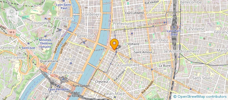 localisation de l'entreprise HOLIZ 3B  LYON