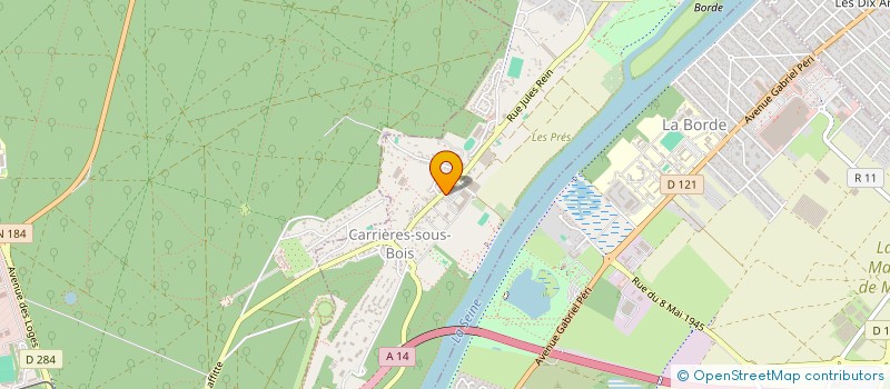 localisation de l'entreprise HOLJAM SA  LE MESNIL-LE-ROI