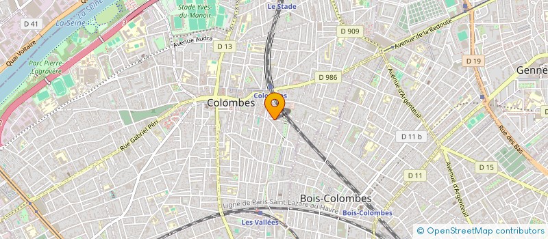localisation de l'entreprise HOLLAND ARROYO MOSCOSO INDIVISION à COLOMBES