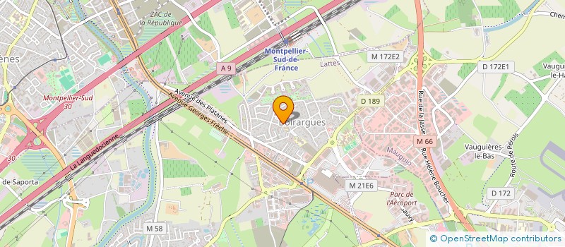 localisation de l'entreprise HOLLANDWOOD à LATTES