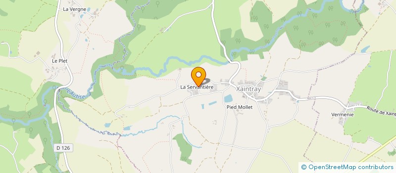 localisation de l'entreprise HOLLER79  XAINTRAY