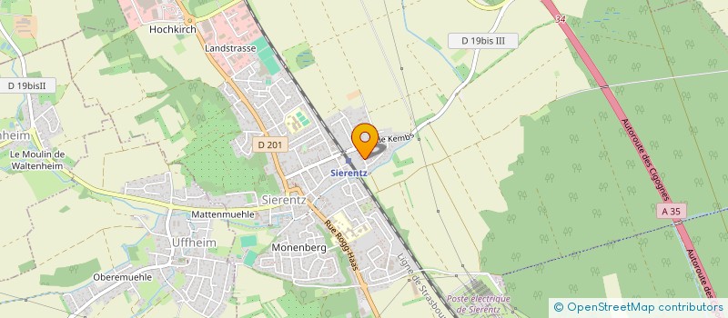 localisation de l'entreprise HOLLINGER CONSULTING  GEISPITZEN