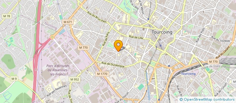 localisation de l'entreprise HOLLMAX CONSEIL  TOURCOING