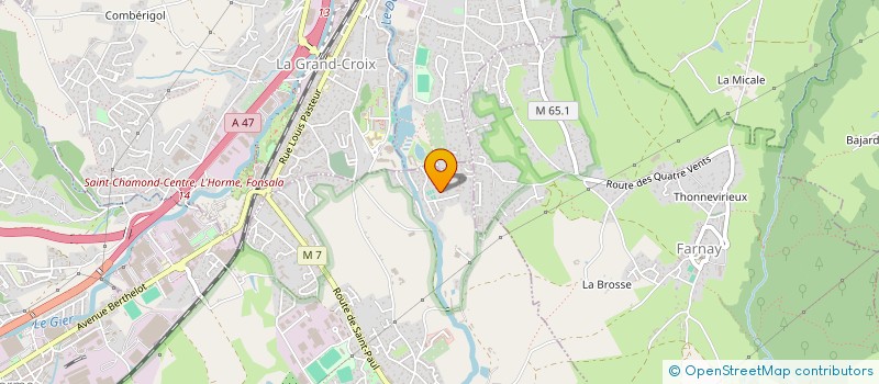 localisation de l'entreprise HOLLOW LES MUSICIENS OUBLIES  SAINT-PAUL-EN-JAREZ