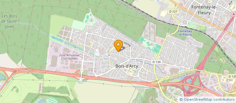 localisation de l'entreprise HOLLY  BOIS-D'ARCY