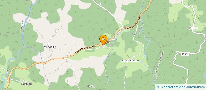 localisation de l'entreprise HOLLY -CADEAUX  ROCLES