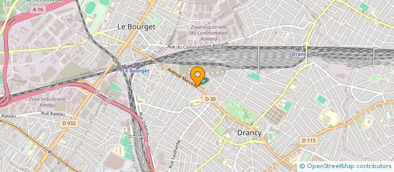 localisation de l'entreprise HOLLY MARKET à DRANCY