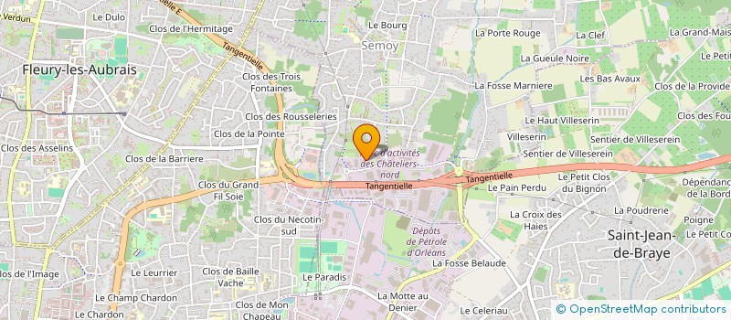 localisation de l'entreprise HOLLY'S CORP.  SEMOY