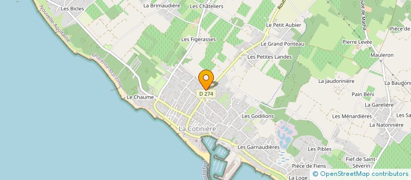 localisation de l'entreprise HOLLY SANTI  SAINT-PIERRE-D OLERON