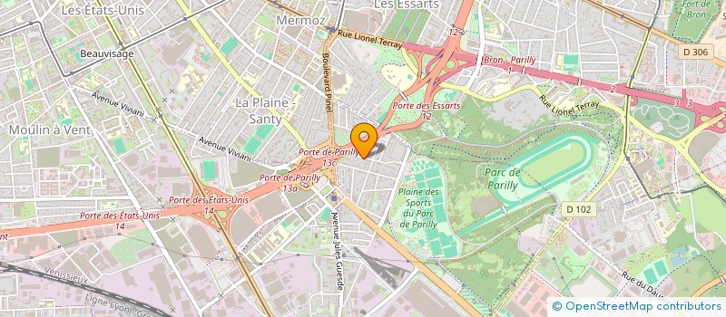 localisation de l'entreprise HOLLY STONE  VENISSIEUX